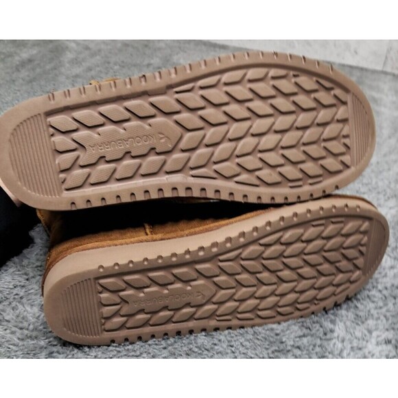 Ugg Boots Womens Sz 8 Koolaburra Brown Suede Shearling Classic Tall F16019E - Picture 9 of 11